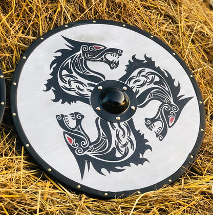 Handmade Dragon Shield – Decorative & Collectible