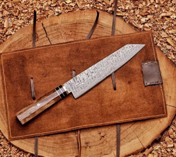 Handcrafted Damascus Steel Chef's Knife