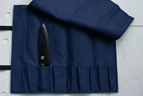 Professional Knife Roll Bag with Protective Sheath